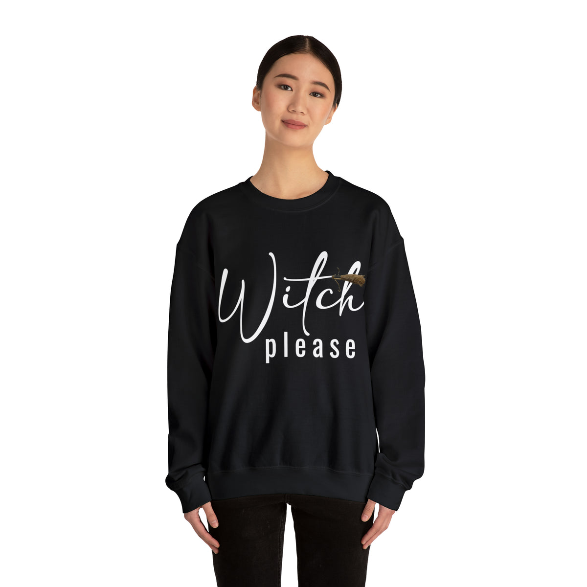 Witch Please Crewneck Sweatshirt