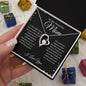 To My Amazing Mom- Forever Love Necklace (Black Bckgrd)